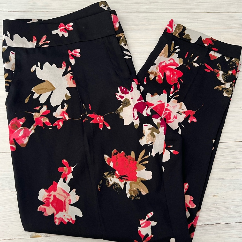 Flower Print Pants LNWOT